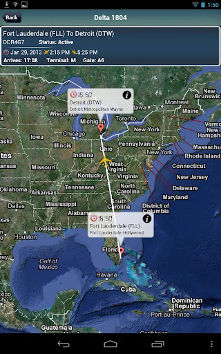 Detroit Airport+Flight Tracker