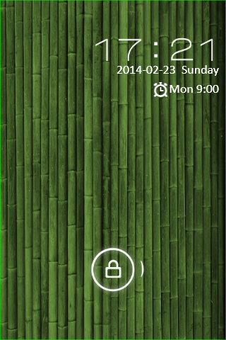 Bamboo GO Locker Theme