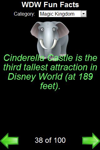 Disney World Trivia Screen 3