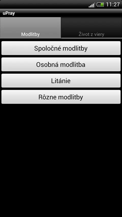 uPray - screenshot