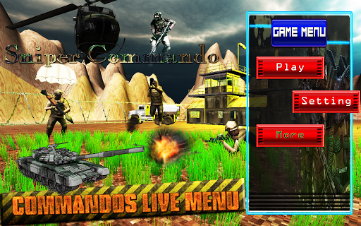 Commando Shooter-Death War 3D