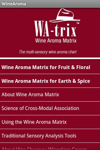 Wine Aroma Matrix