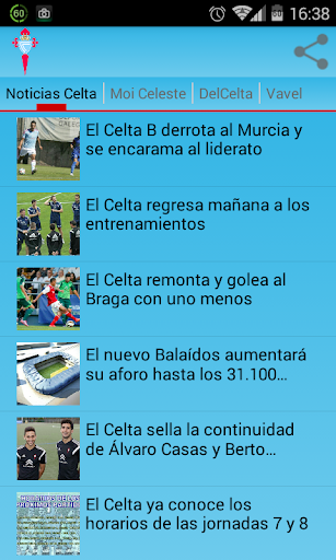 Celta de Vigo - Noticias