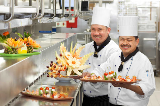 Celebrity Eclipse's chefs will suprise you with their culinary creations prepared daily.