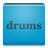 Drum Samples for GrooveMixer mobile app icon