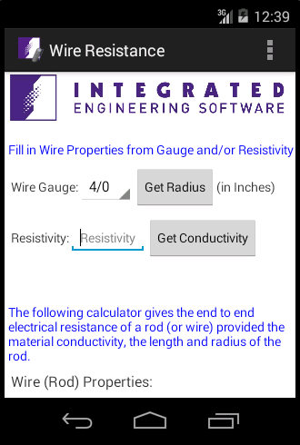 Wire Resistance Calculator