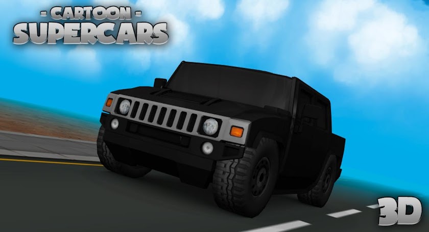 Toon Cars HUMMER 3D lwp Screen 3