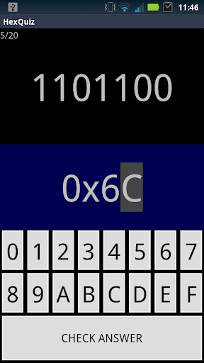 Hex Conversion Quiz