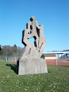 Statue Stade De La Croix Blanche