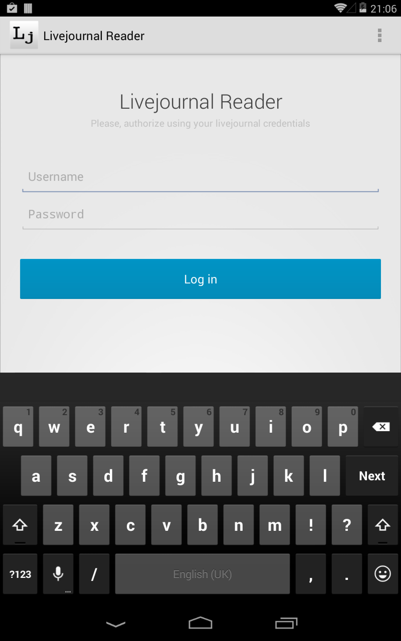 LiveJournal Reader Premium Screen 3