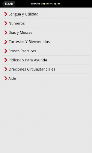 SPANISH ENGLISH CONNECT APP