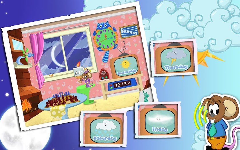 Weather and Clock for Kids Screen 2