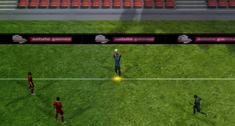 Real 3D Soccer - screenshot