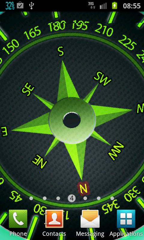Easy Compass Live Wallpaper Screen 2