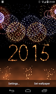 New Years fireworks - screenshot thumbnail