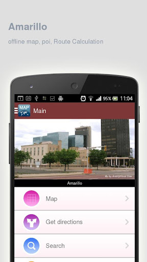 Amarillo Map offline