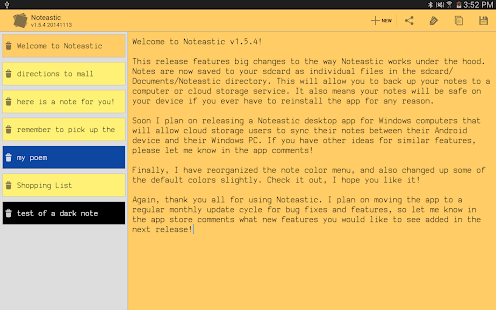 Free Download Noteastic Notepad APK