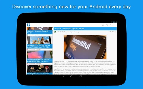 Drippler - Android的更新和提示（英文）