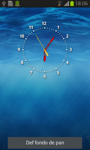 7Seven clock Live Wallpaper