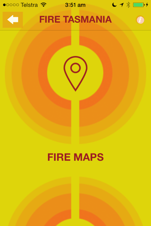 Android application Fire TAS screenshot