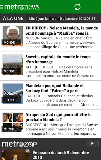 【免費新聞App】Metronews pour smartphone-APP點子