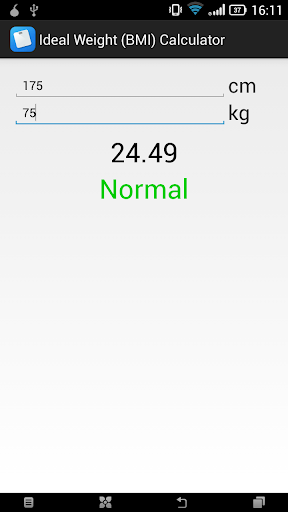 Ideal Weight BMI Calculator