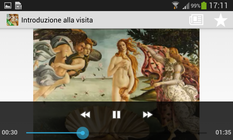 Galleria degli Uffizi Italiano Screen 2
