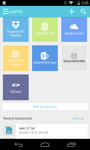 Enterprise mobile file manager