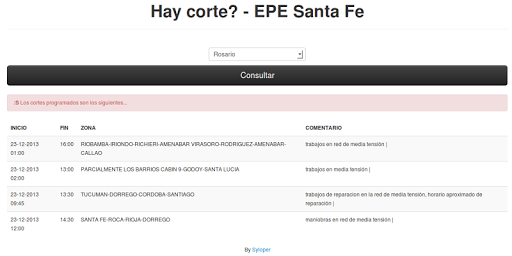 【免費生產應用App】Hay corte de luz? EPE Santa Fe-APP點子