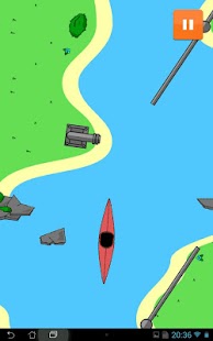 Hardest arcade —Red Kayak Free Screenshots 1