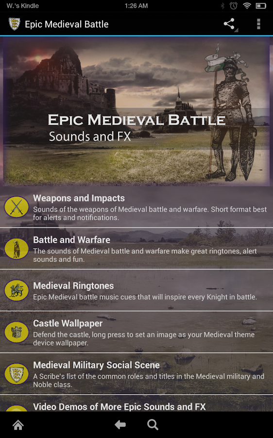 Чит коды из оригинального Medieval. Battle sounds