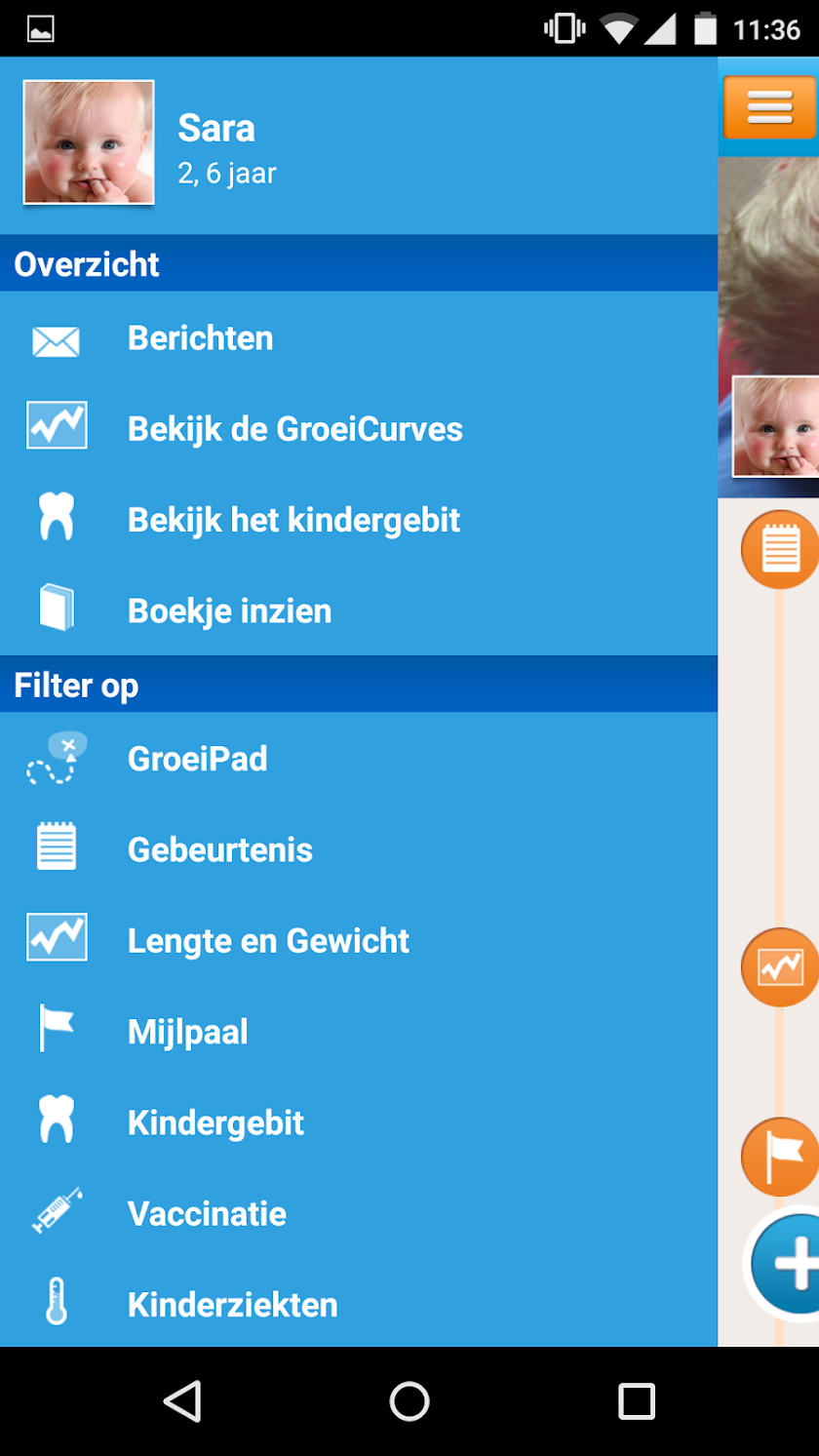 GroeiApp Screen 2