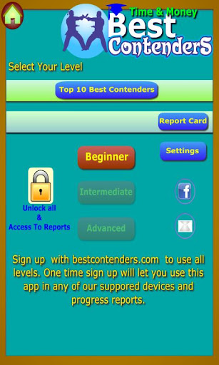 【免費教育App】Best Contenders: Time & Money-APP點子
