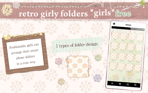 Free retrogirly folder *girls* free APK for Android