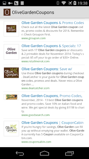 Olive Garden Coupons