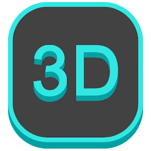 3D Theme - KK Launcher logo