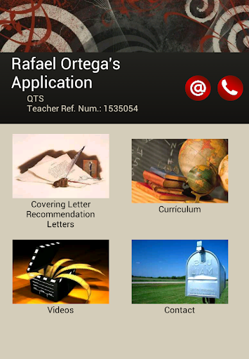 Mr Ortega's Application