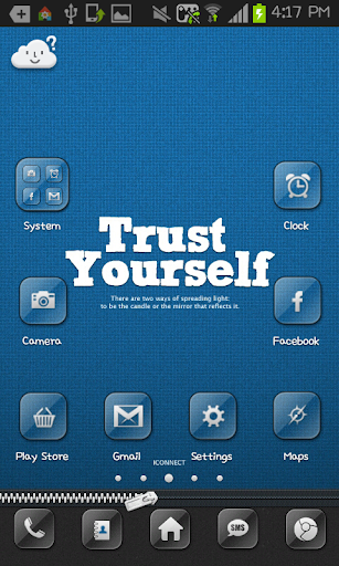 Trust yourself Go Launcher