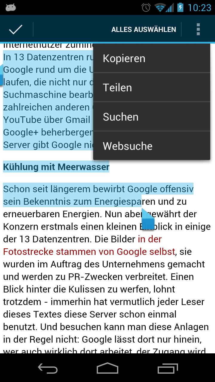 OnlineZeitungen Deutschland Screen 2