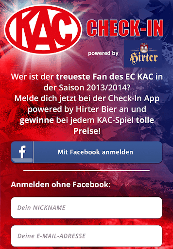 KAC Check-In