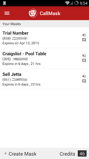 Callmask - Disposable Numbers