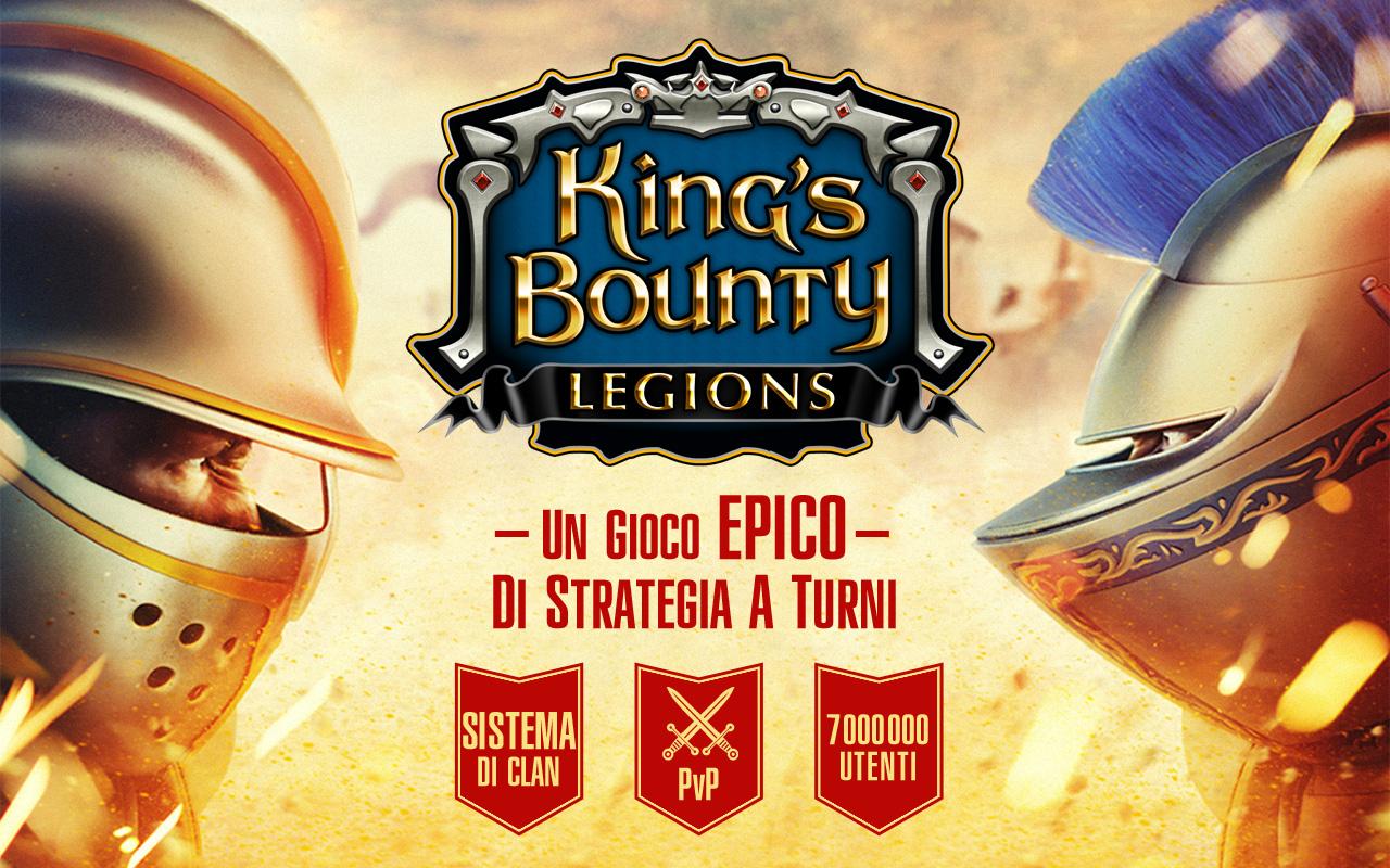 Android application King's Bounty Legions: Turn-Based Strategy Game screenshort