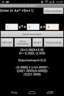 How to download Factoring Trinomials (lite) lastet apk for bluestacks