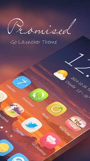 Promised GO Launcher Theme