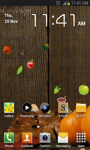 Thanksgiving Live Wallpaper HD