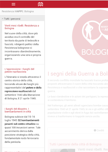 【免費教育App】Resistenza mAPPe Bologna-APP點子