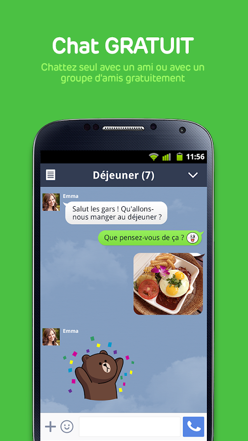 LINE: Appel & message GRATUITS - screenshot