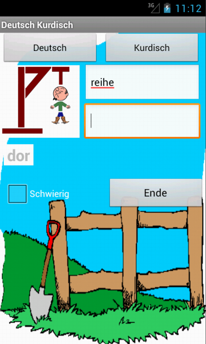 German Kurdish Hangman Screen 2