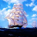 3D cool Sailboat logo