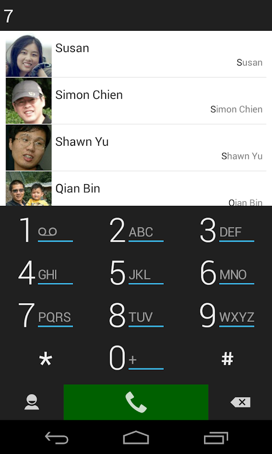    ExDialer - Dialer & Contacts- screenshot  